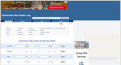 Desktop Screenshot of conversiondesunites.com